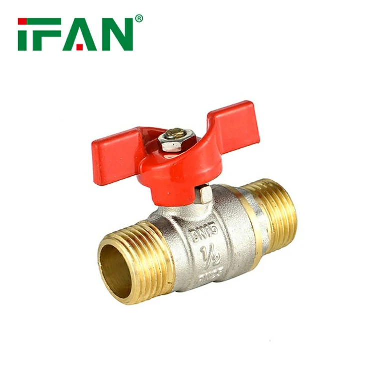 1/2 "mässingskulventil